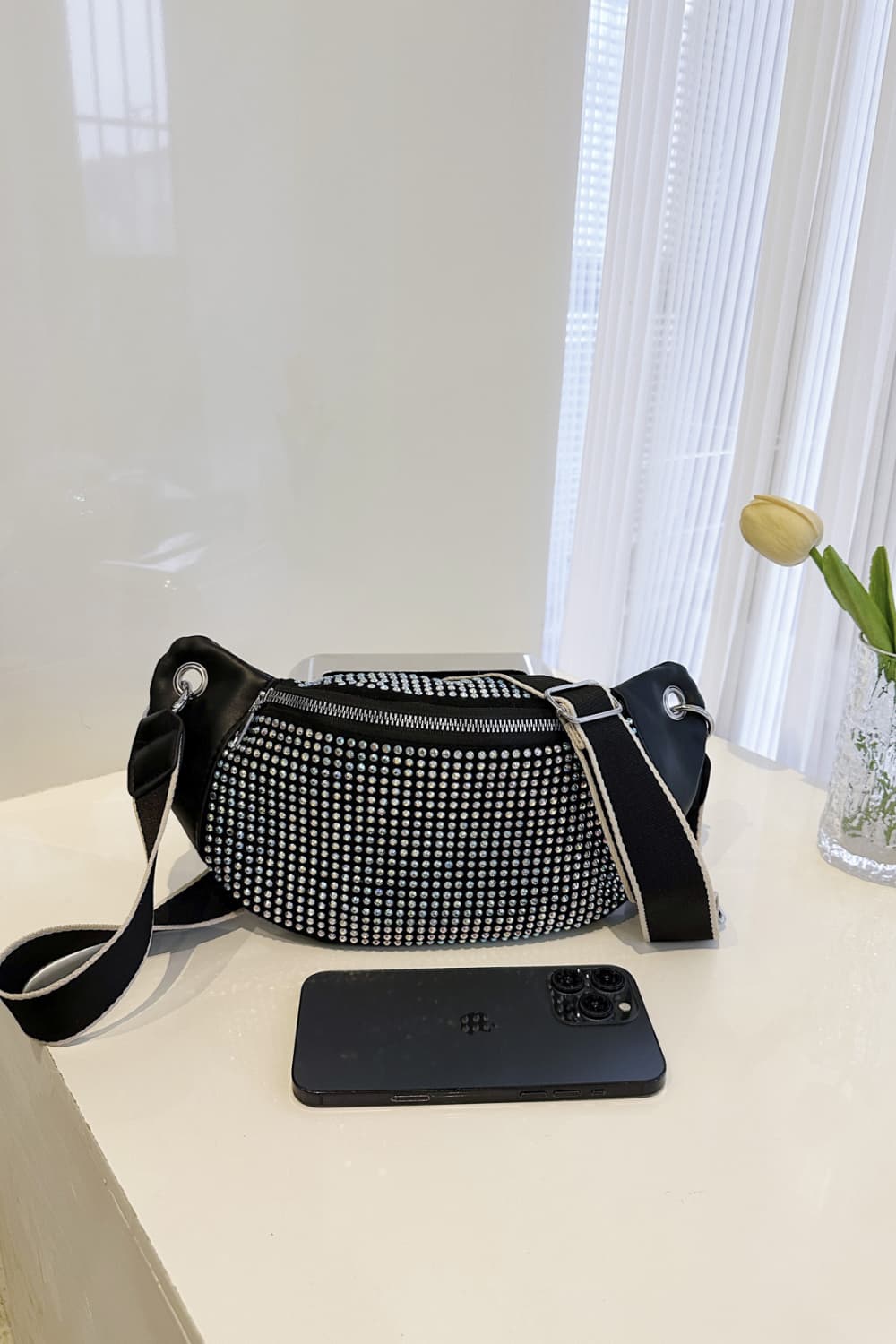 PU Leather Sling Bag - Premium Crossbody Bag from Trendsi - Just $19.99! Shop now at Handbags Specialist Headquarter