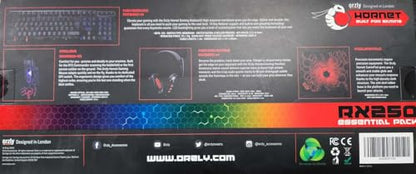 Hornet RX-250: 4-in-1 RGB Gaming Gear Bundle