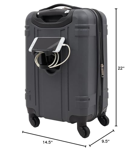 Wrangler Astro Hydro 20 Hardside Carry-On Luggage