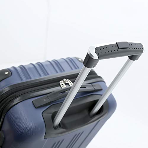 Rose Gold Hardside Luggage Set - 4-Piece Travel Kit