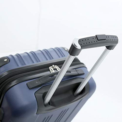 Rose Gold Hardside Luggage Set - 4-Piece Travel Kit