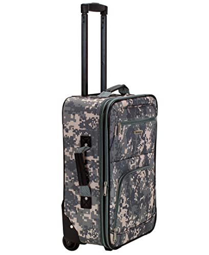 Charcoal Rockland Journey Expandable Luggage Set