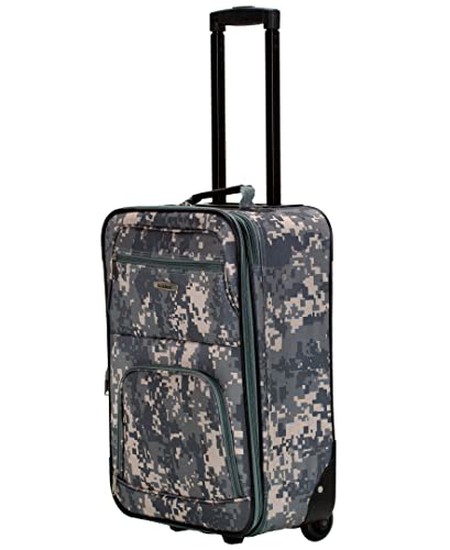 Charcoal Rockland Journey Expandable Luggage Set