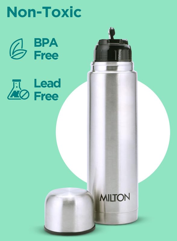 Milton Flip Lid Thermosteel 500ml - 24hr Hot & Cold