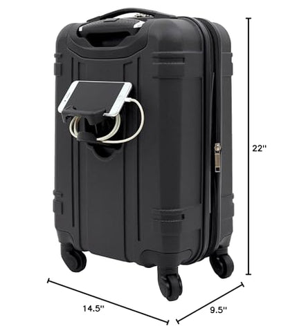 Wrangler Astro Hydro 20 Hardside Carry-On Luggage