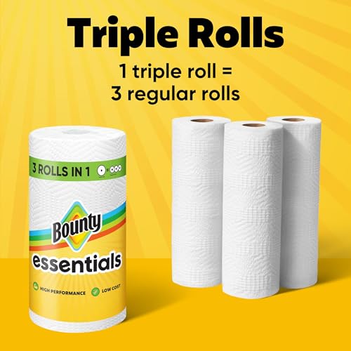 QuickClean Triple White Towels - 6 Roll Equivalent