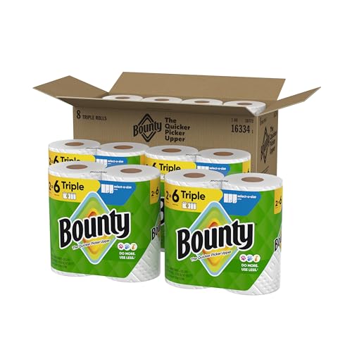 Bounty FlexiSheets: 8 Triple = 24 Regular Rolls