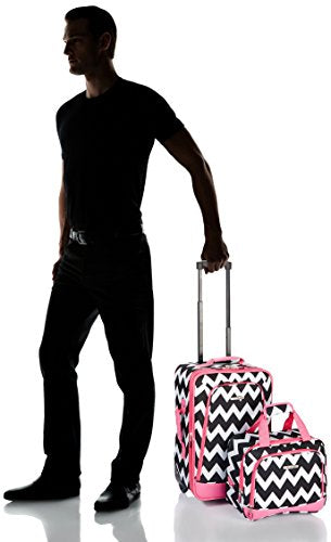 Rockland Expandable Dot Luggage Set - 2 Piece