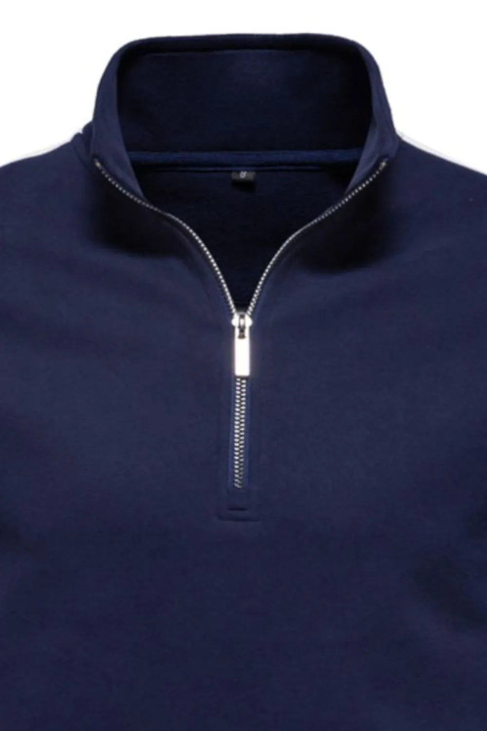 Men's Contrast Striped Long Sleeve Sweatshirt - Premium Men's Sweatshirts from Trendsi - Just $44.54! Shop now at Handbags Specialist Headquarter