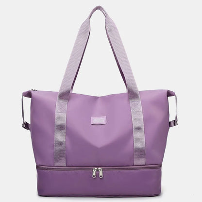 Multi Pocket Nylon Travel Bag - Premium travel-bag from Trendsi - Just $39.99! Shop now at Handbags Specialist Headquarter