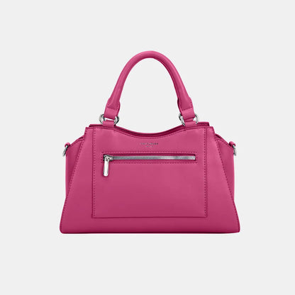 David Jones PU Leather Handbag - Premium Tote Bag from Trendsi - Just $43.99! Shop now at Handbags Specialist Headquarter