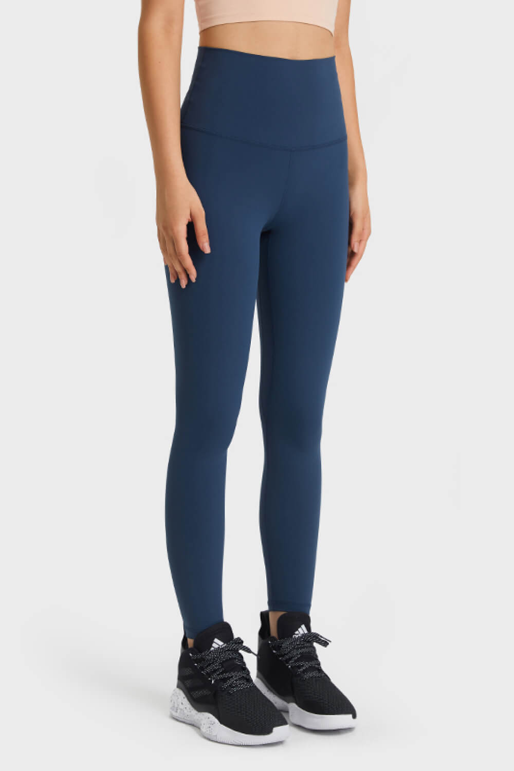 Millennia Ultra Soft High Waist Leggings - Premium Leggings from Trendsi - Just $57.72! Shop now at Handbags Specialist Headquarter
