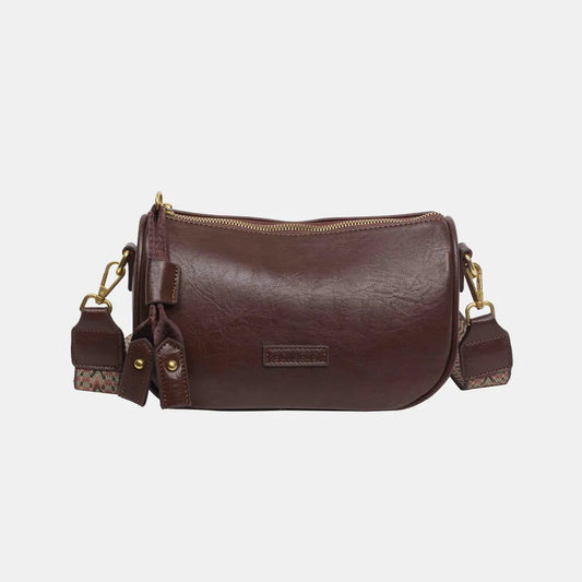 PU Leather Shoulder Bag - Premium Crossbody Bag from Trendsi - Just $27.99! Shop now at Handbags Specialist Headquarter