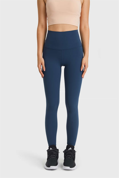 Millennia Ultra Soft High Waist Leggings - Premium Leggings from Trendsi - Just $57.72! Shop now at Handbags Specialist Headquarter