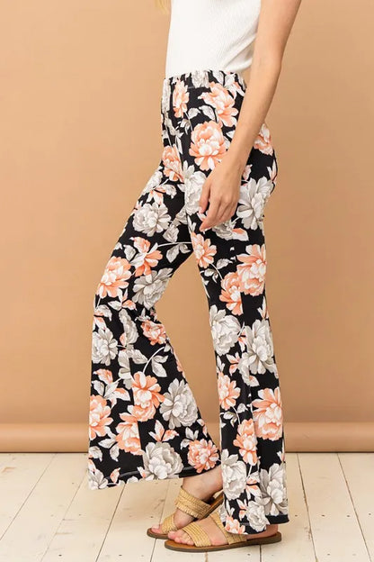 And The Why Wrinkle-Free Stretch Bell Bottom Flare Pants - Premium Bottoms from Trendsi - Just $36.56! Shop now at Handbags Specialist Headquarter
