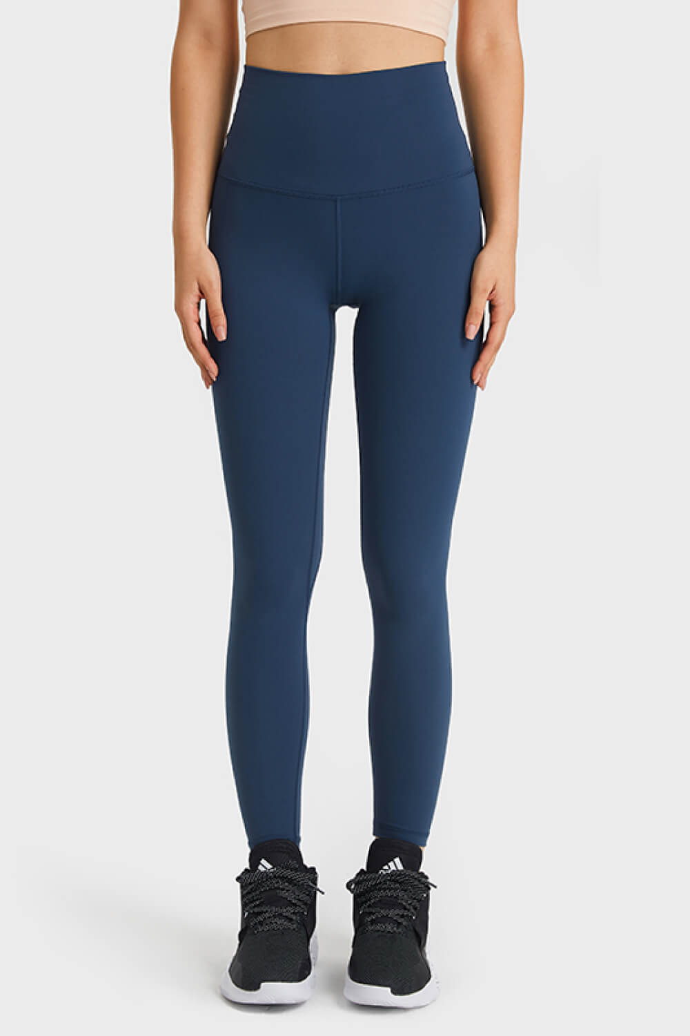 Millennia Ultra Soft High Waist Leggings - Premium Leggings from Trendsi - Just $57.72! Shop now at Handbags Specialist Headquarter