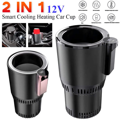 2-in-1 Portable Smart Car Cup Cooler & Warmer