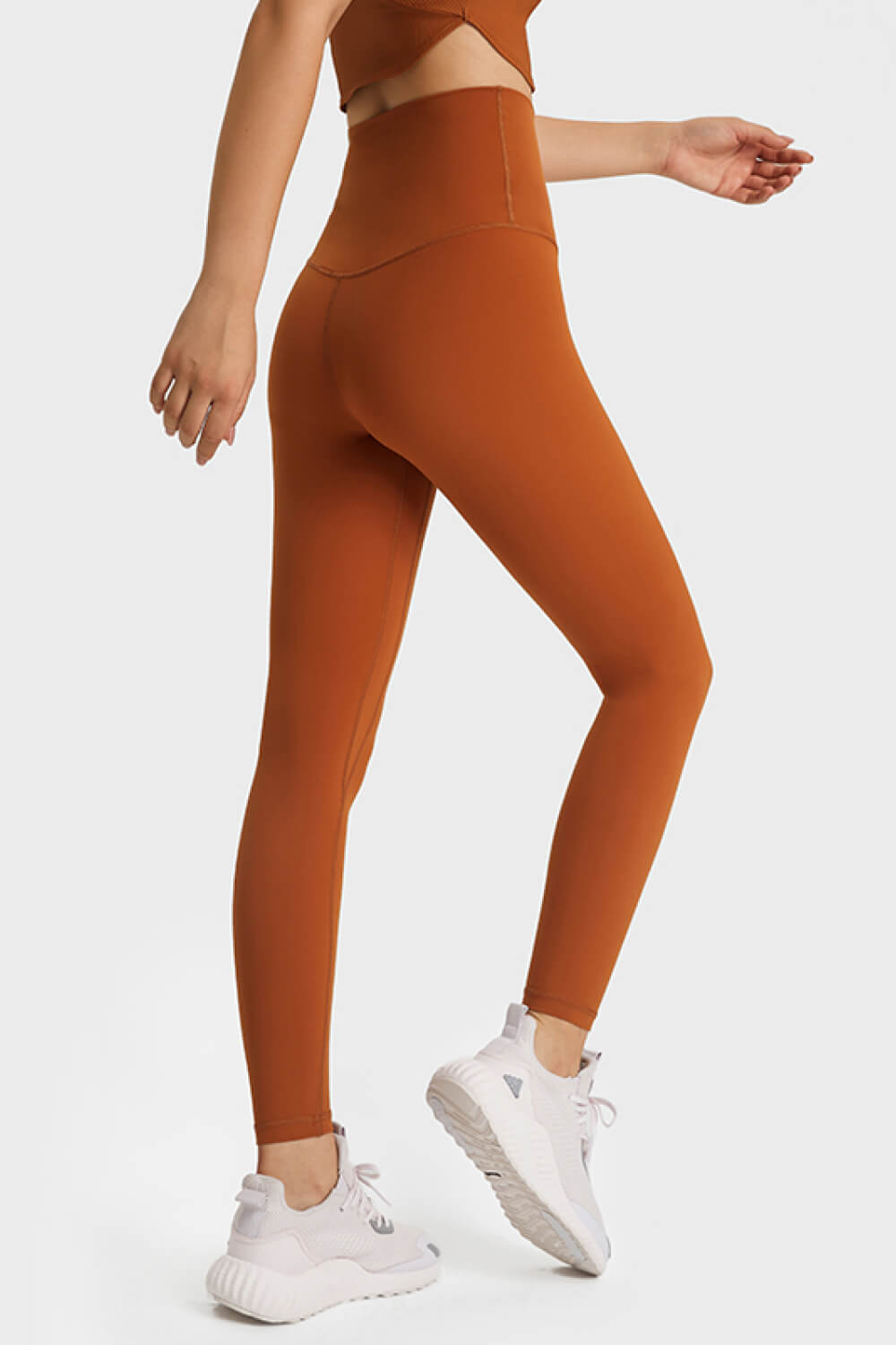 Millennia Ultra Soft High Waist Leggings - Premium Leggings from Trendsi - Just $57.72! Shop now at Handbags Specialist Headquarter