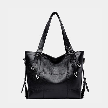 PU Leather Medium Handbag - Premium Tote Bag from Trendsi - Just $33.99! Shop now at Handbags Specialist Headquarter
