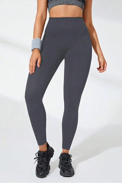 High Waist Active Leggings - Premium Leggings from Trendsi - Just $29.04! Shop now at Handbags Specialist Headquarter