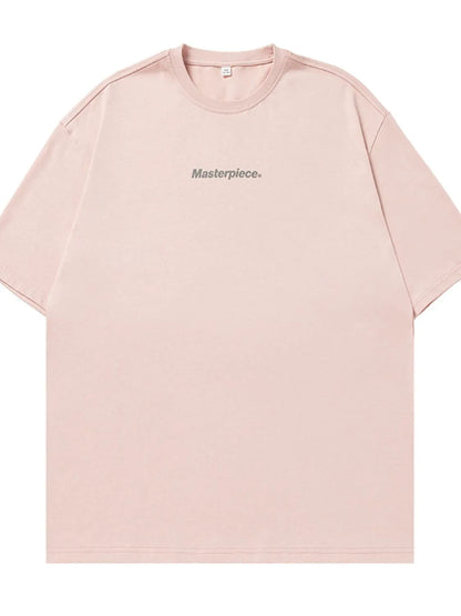 Men's Plus Size Round Neck Half Sleeve T-Shirt - Premium Men's T-Shirt from Trendsi - Just $25.99! Shop now at Handbags Specialist Headquarter