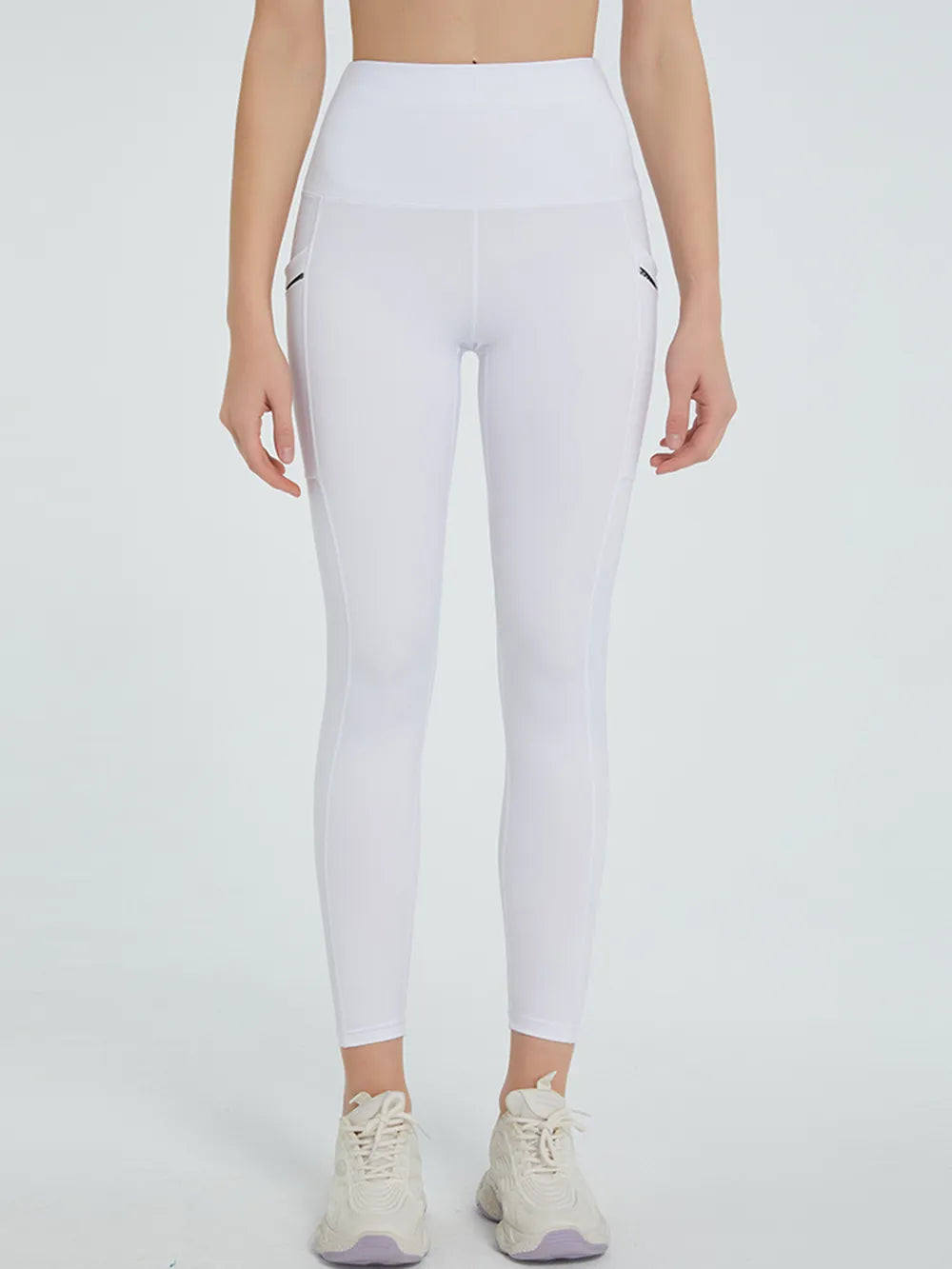 High Waist Active Leggings - Premium Leggings from Trendsi - Just $43.35! Shop now at Handbags Specialist Headquarter