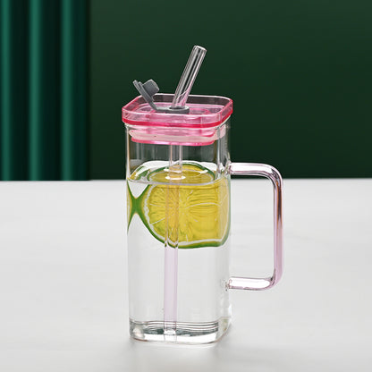 ColorSip Pink: Versatile High-Quality Glass Cup