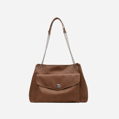 PU Leather Shoulder Bag - Premium handbags from Trendsi - Just $38.99! Shop now at Handbags Specialist Headquarter