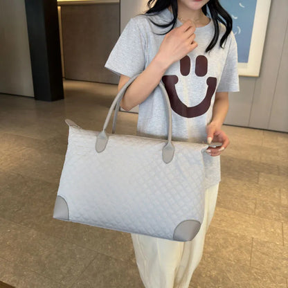 Large Oxford Travel Bag - Premium travel-bag from Trendsi - Just $39.99! Shop now at Handbags Specialist Headquarter