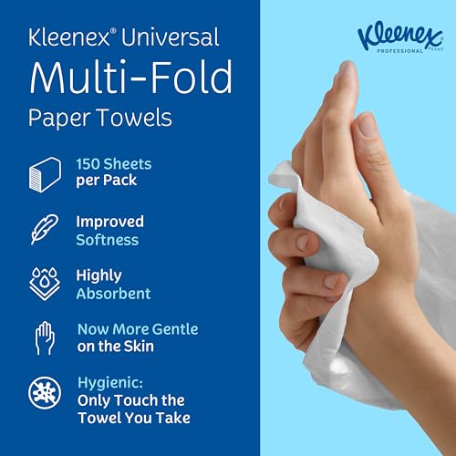 Kleenex Pro MultiFold Towels - Absorbency, 1200 Sheets
