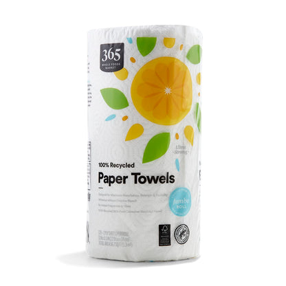 Eco365 Jumbo Towels - Ultra Strong, 135 Sheets