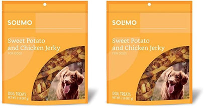 Solimo Sweet Jerky Dog Treats - 2 lbs