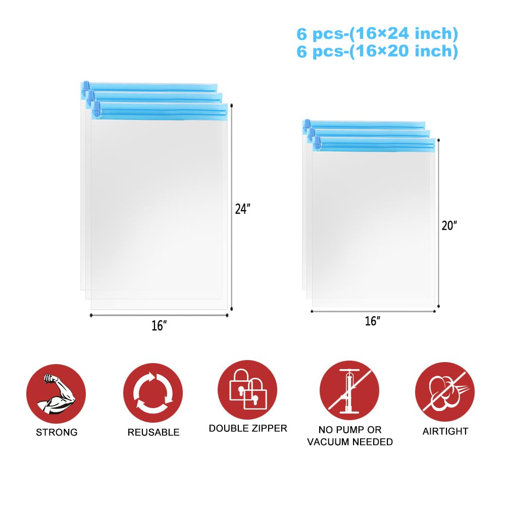 EasyPack 10-Count Compression Bags - Travel Must-Have