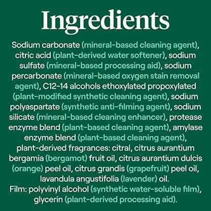 SeventhGen Citrus Sparkle Dishwasher Tabs Duo Pack