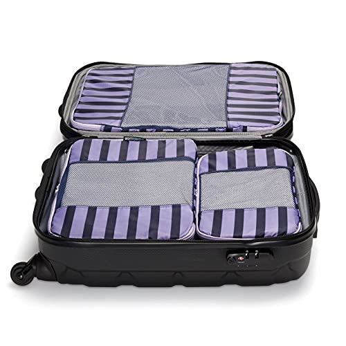 TravelWise Weekender Packing Cube Set - Silver 5-Piece