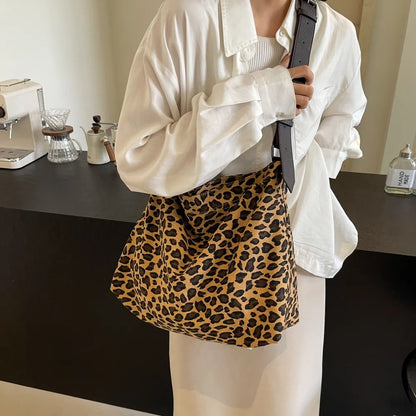 Leopard Adjustable Strap Tote Bag - Premium Tote Bag from Trendsi - Just $36.99! Shop now at Handbags Specialist Headquarter
