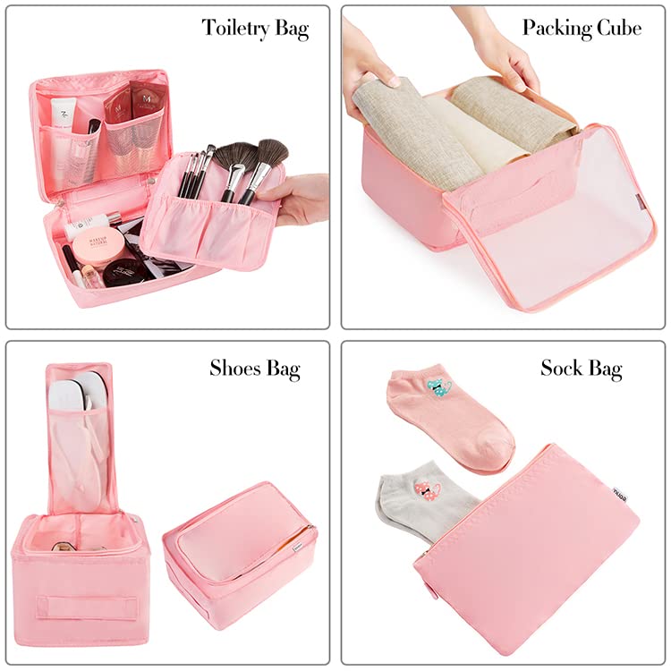 TravelMate 8-Piece Packing Cubes