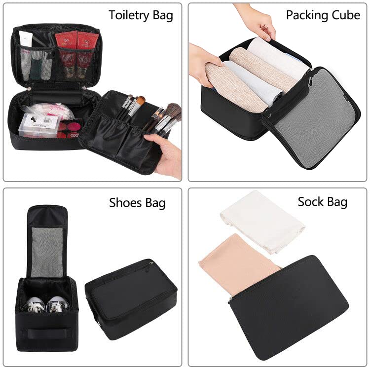 TravelMate 8-Piece Packing Cubes
