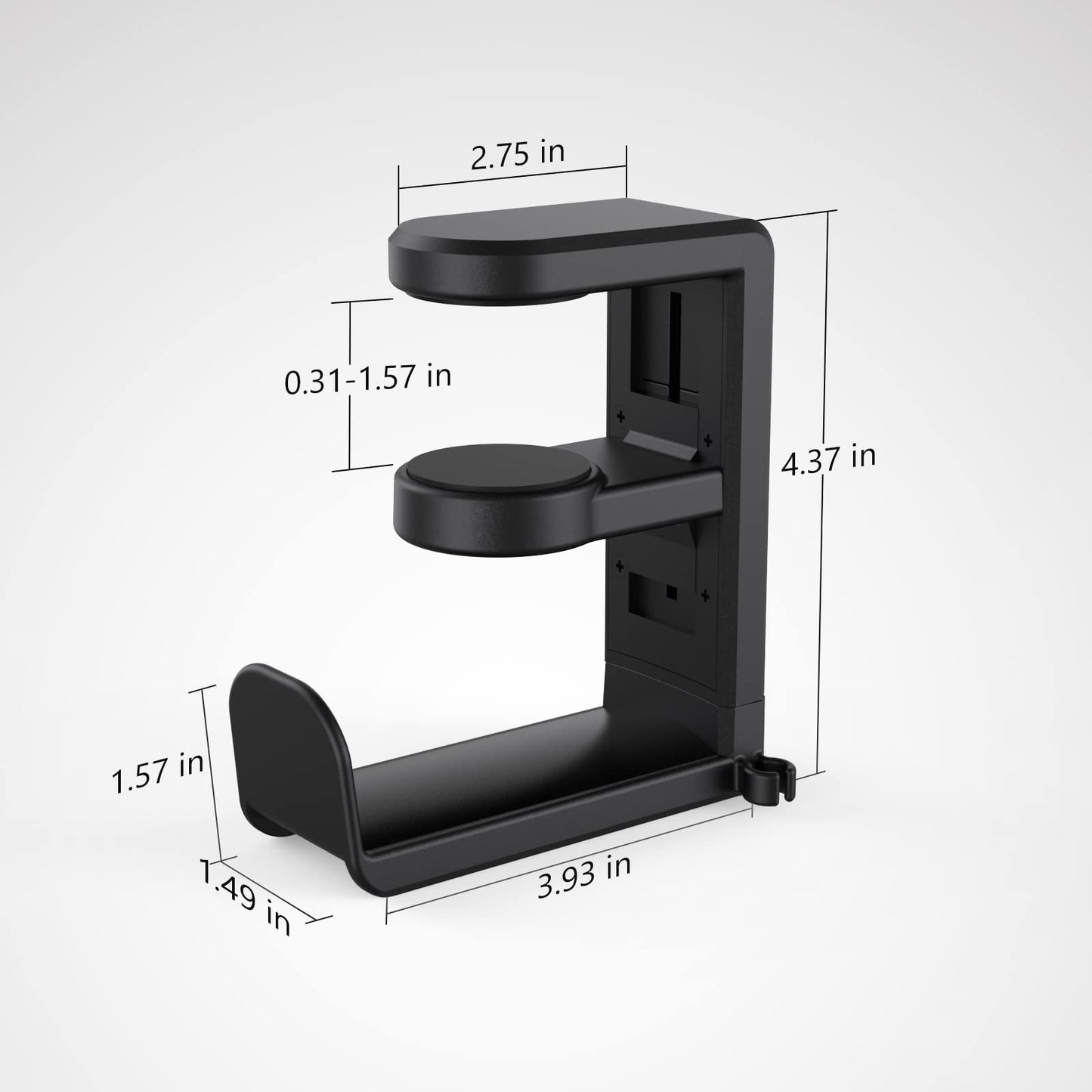 EURPMASK 360° Rotating Headphone Stand & Organizer
