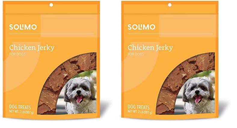 Solimo Sweet Jerky Dog Treats - 2 lbs