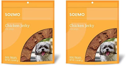 Solimo Sweet Jerky Dog Treats - 2 lbs
