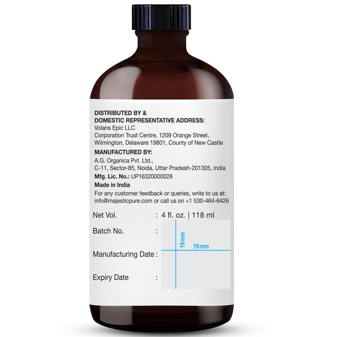 Majestic Pure Lavender Oil with Dropper 4oz