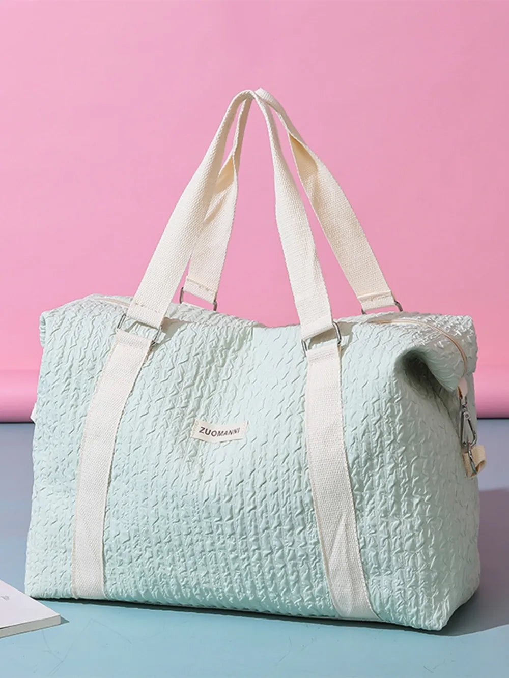 Texture Oxford Cloth Travel Bag - Premium travel-bag from Trendsi - Just $39.99! Shop now at Handbags Specialist Headquarter