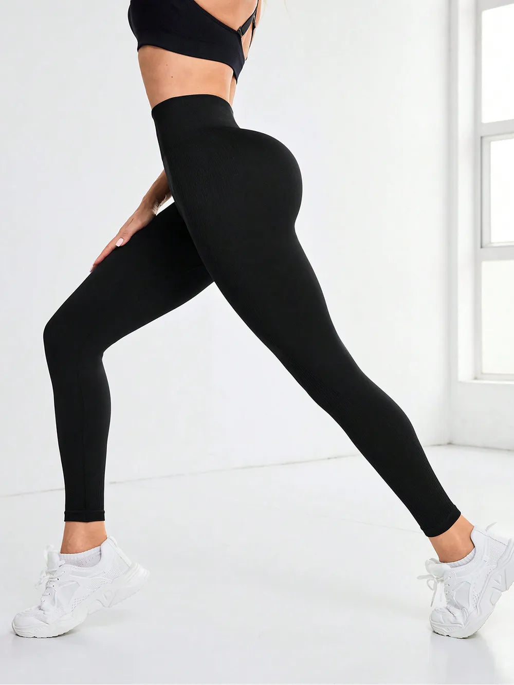 High Waist Active Leggings - Premium Leggings from Trendsi - Just $33.39! Shop now at Handbags Specialist Headquarter