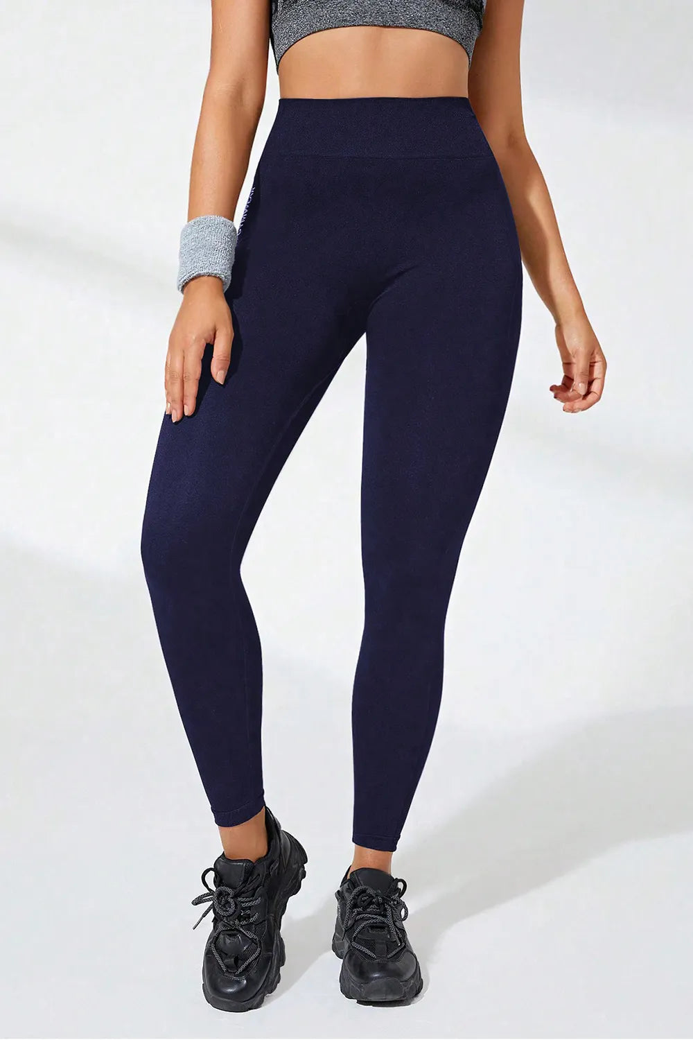 High Waist Active Leggings - Premium Leggings from Trendsi - Just $29.04! Shop now at Handbags Specialist Headquarter
