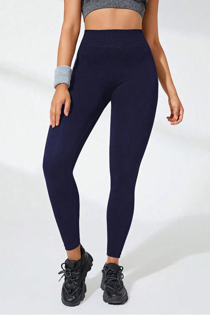 High Waist Active Leggings - Premium Leggings from Trendsi - Just $29.04! Shop now at Handbags Specialist Headquarter