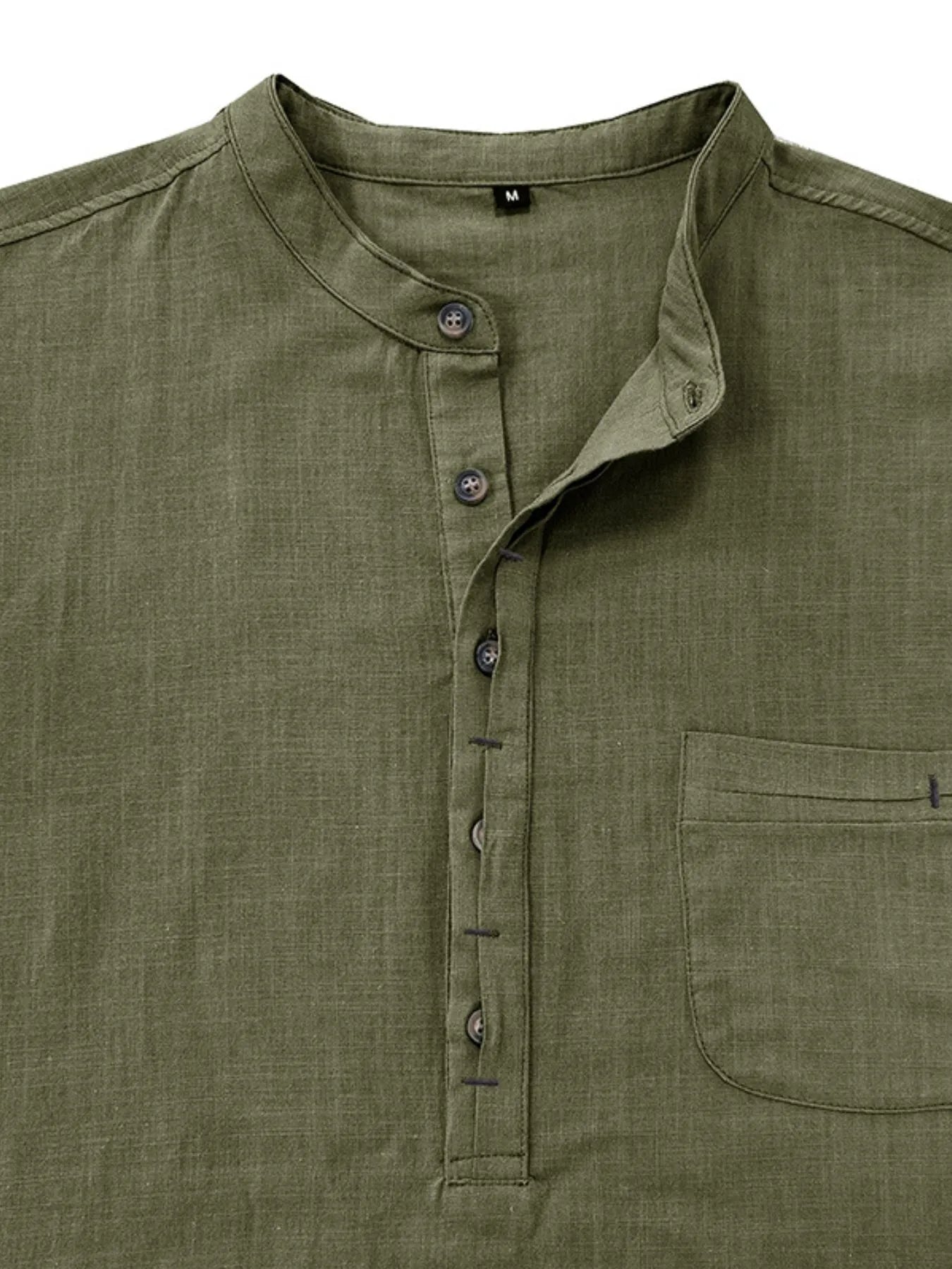 Men's Basic style Button Detail Polo - Premium Men's Polo shirt from Trendsi - Just $41.99! Shop now at Handbags Specialist Headquarter