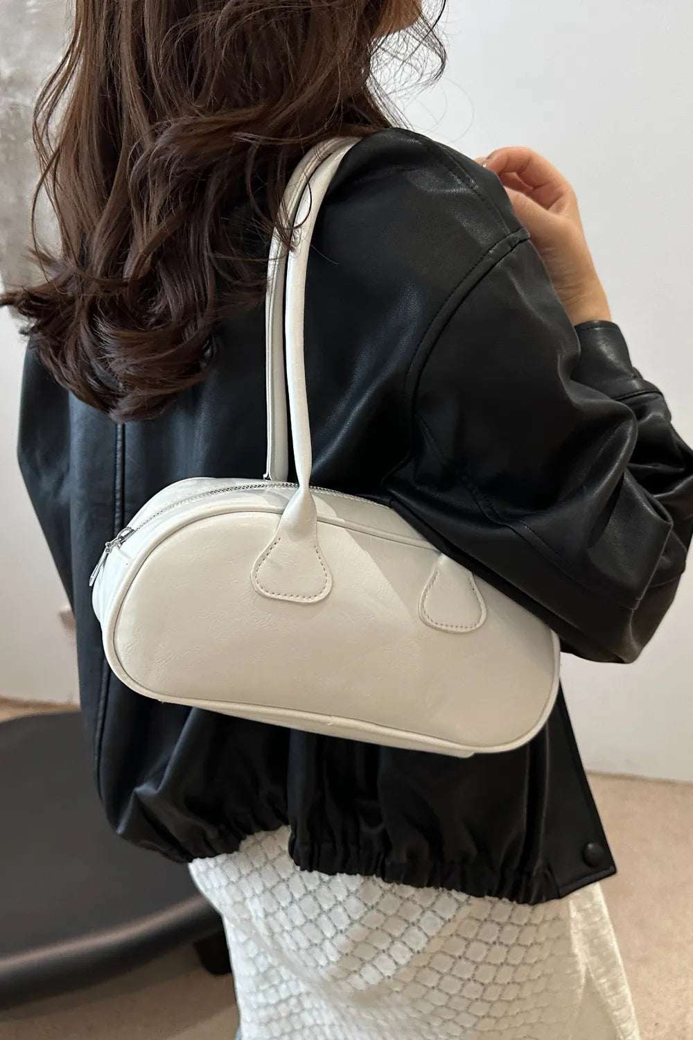 PU Leather Shoulder Bag - Premium Crossbody Bag from Trendsi - Just $18.99! Shop now at Handbags Specialist Headquarter