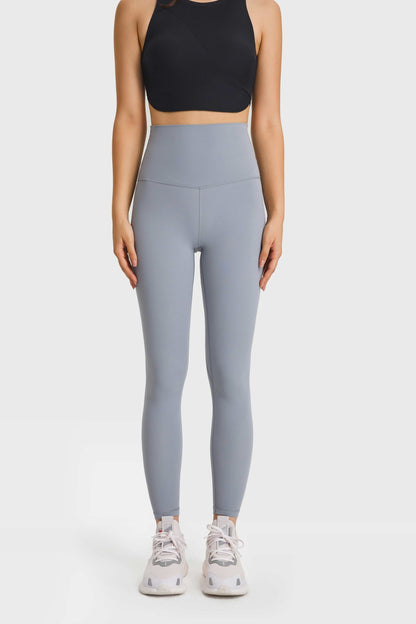 Millennia Ultra Soft High Waist Leggings - Premium Leggings from Trendsi - Just $57.72! Shop now at Handbags Specialist Headquarter