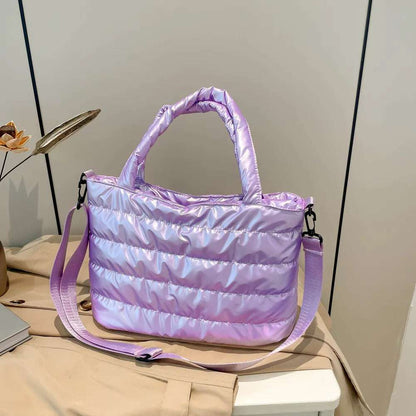 PU Leather Detachable Strap Crossbody Bag - Premium Crossbody Bag from Trendsi - Just $19.99! Shop now at Handbags Specialist Headquarter